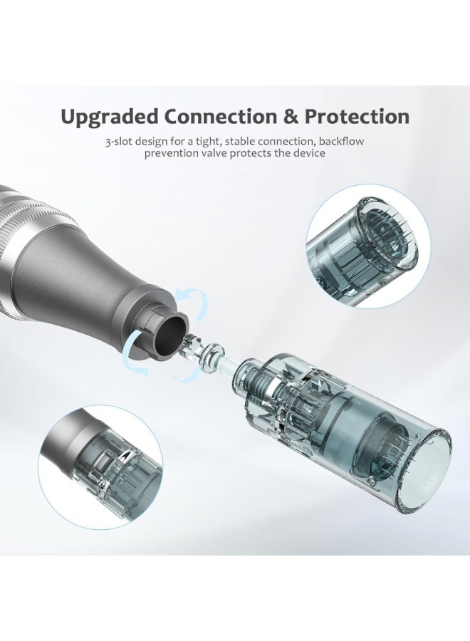 Dr.pen Ultima-M8 Plug-in Fully Automatic Professional Microneedling Set | 6 Precise Speed ​​Settings, Best Face and Body Skincare Kit with 2pcs Cartridges. - Image 5
